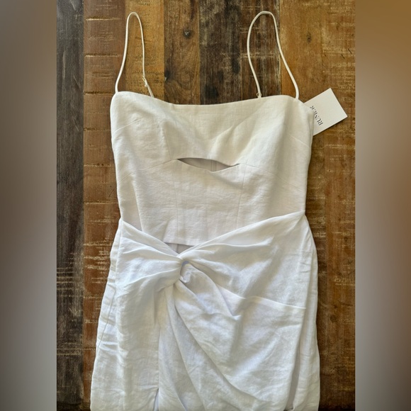 RUMER White Summer Maxi Dress- NEW - Picture 2 of 7